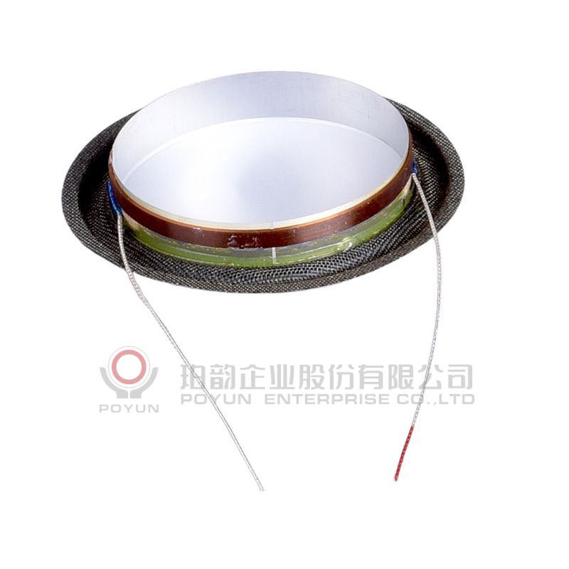 音圈與蠶絲&鋁鎂複合膜組合件